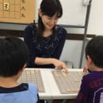 対面式の将棋は将棋教室や道場で