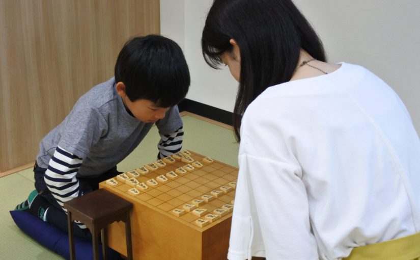 指導対局の前に目標を決めておくと、子どもたちの闇雲に指す手が減るかも